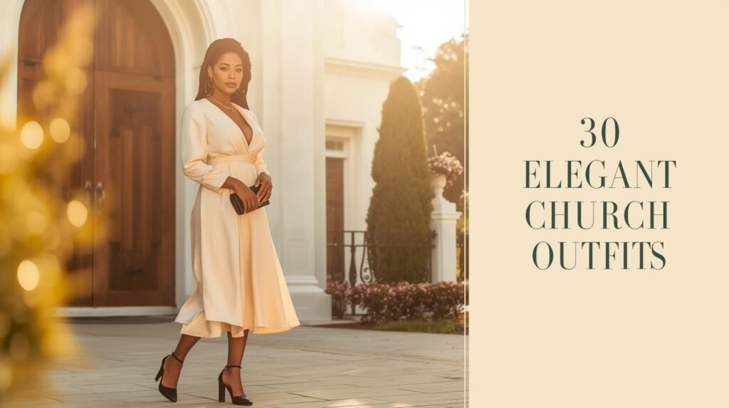 30 Elegant Church Outfit Ideas That Will Make You Look Classy