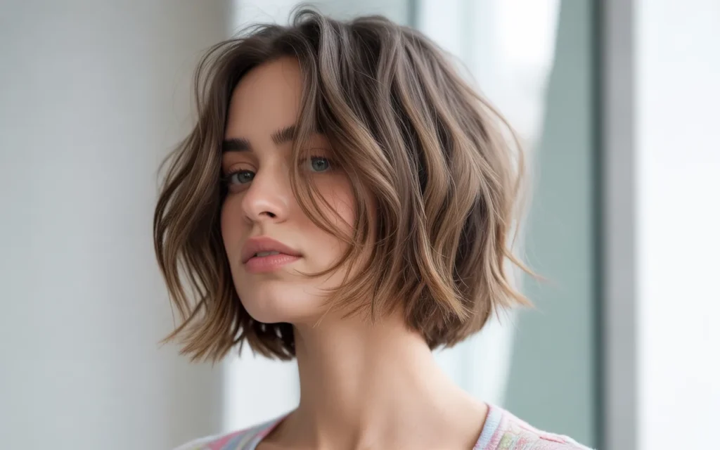 shaggy bob haircut
