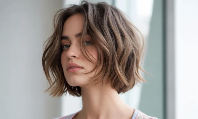 shaggy bob haircut
