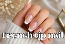 French tip nail