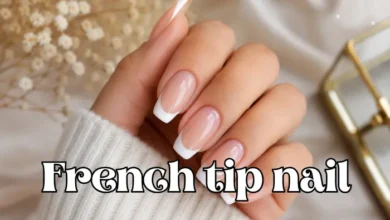 French tip nail