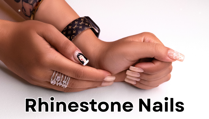 Rhinestone Nails