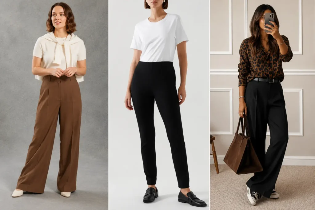 Slim vs. Wide Trousers