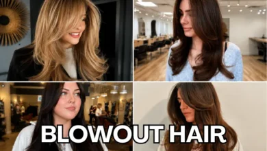 blowout hair ideas