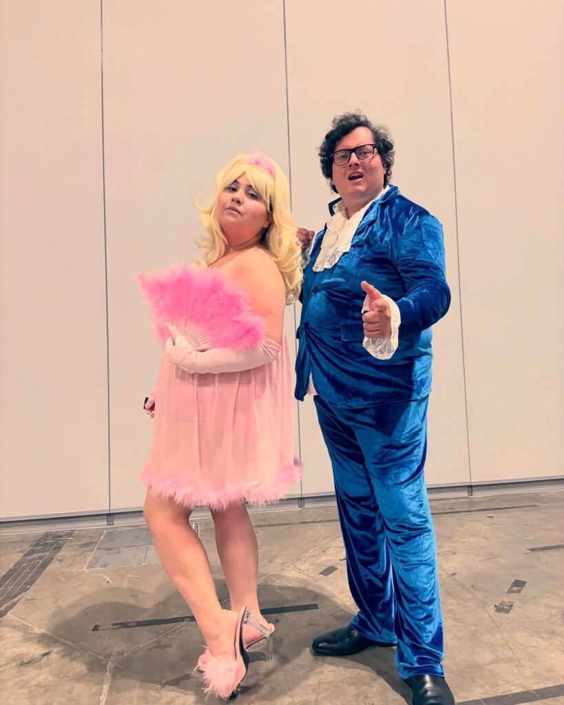 Austin Powers and Fembot Costume
