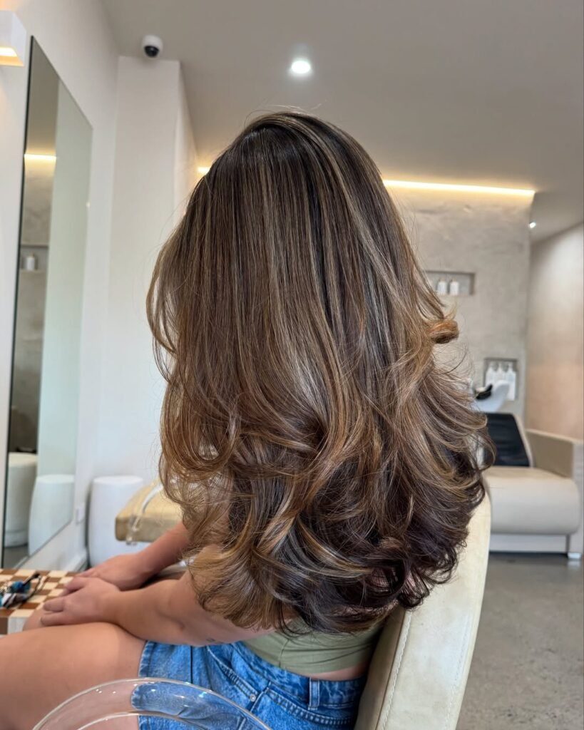 Brown With Highlights