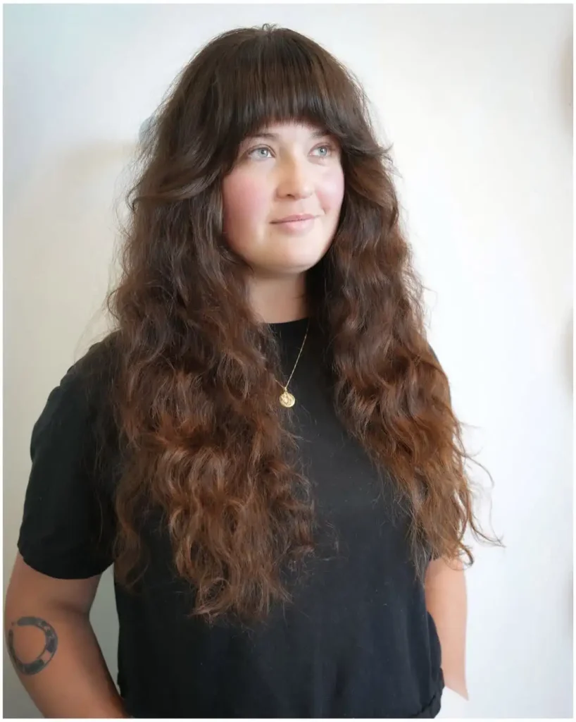 Brushed-Out Romantic Curls