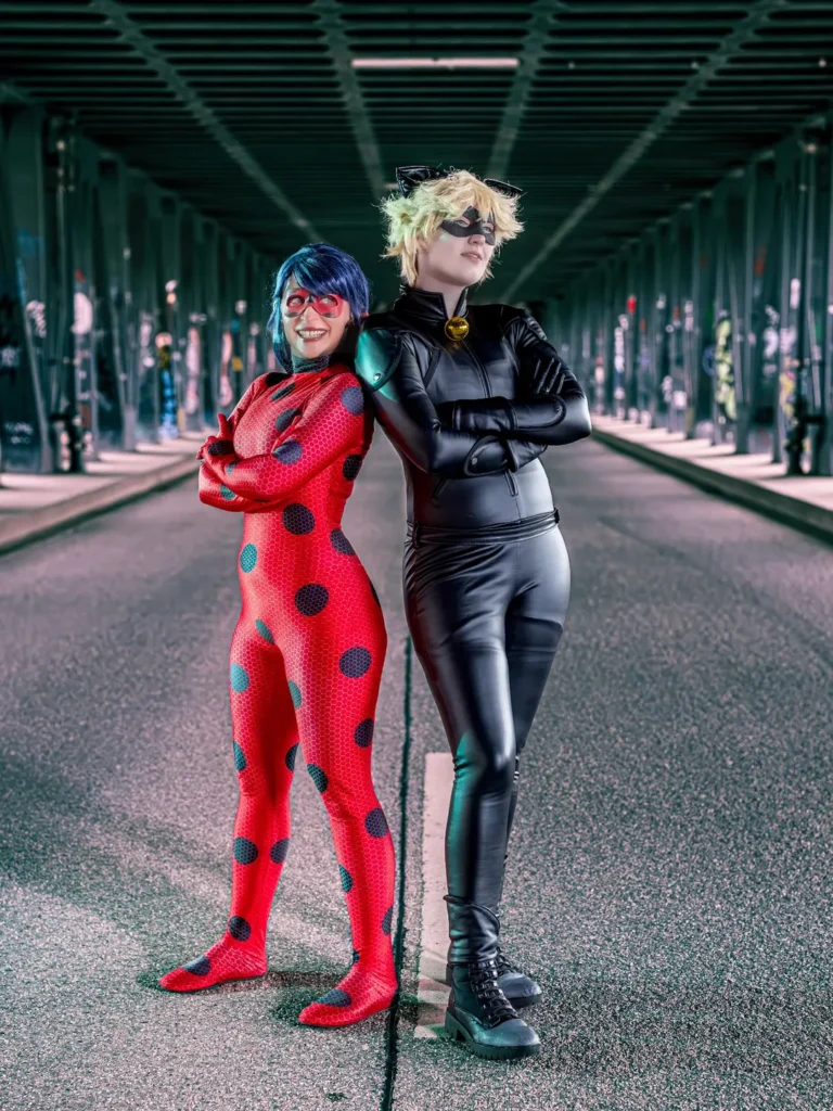 Cat Noir and Ladybug