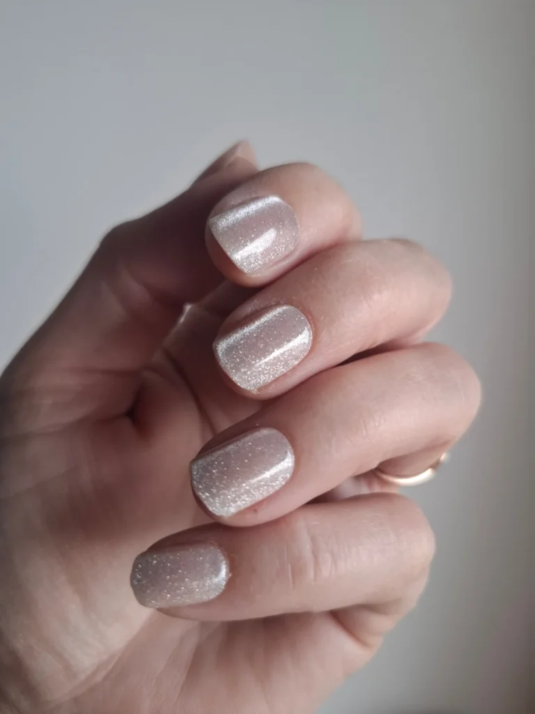 Champagne Shimmer Squares