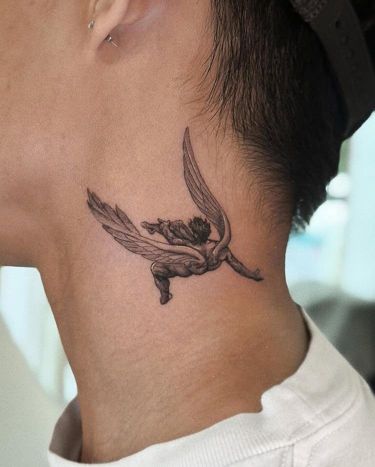 Cherub in Flight