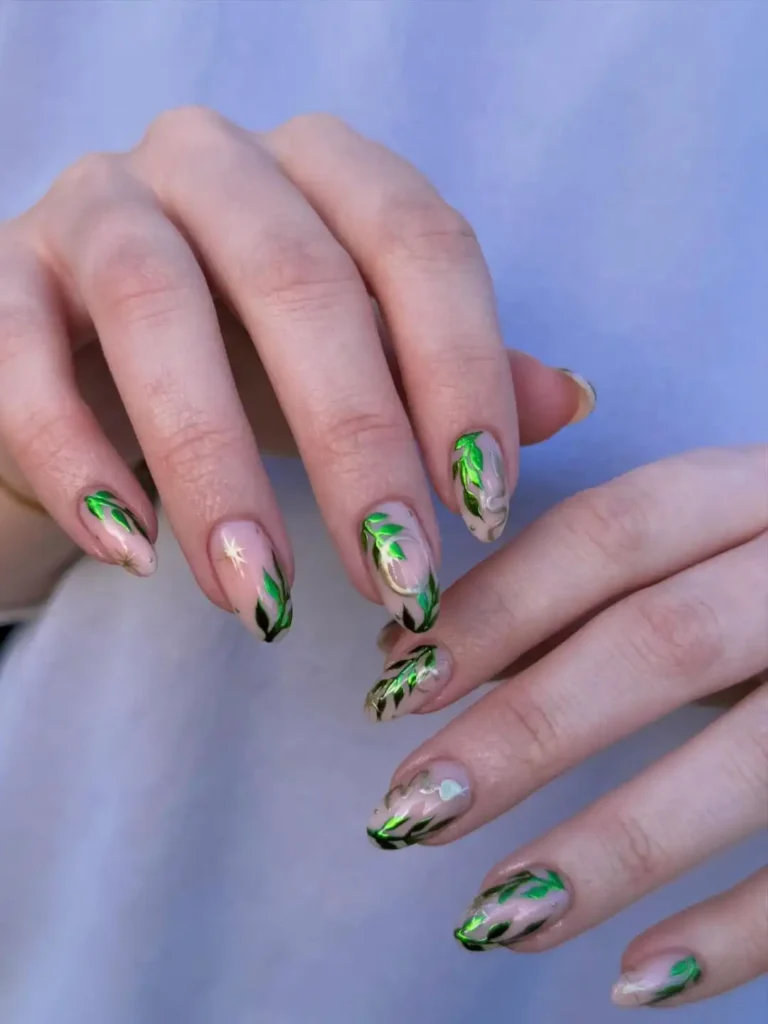 Chrome Leaf Tips