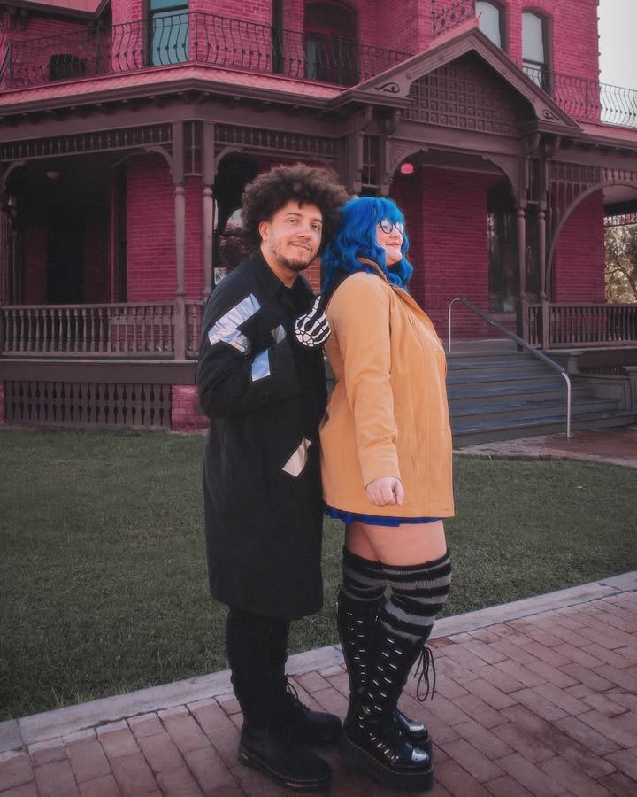 Comic-Inspired Couple Costume
