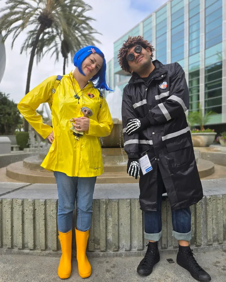 Coraline and Wybie