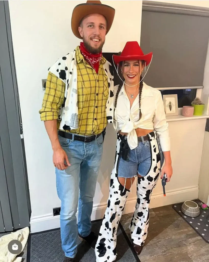 Cowboy and Cowgirl Halloween Costume