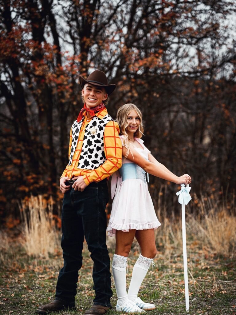 Cowboy and Saloon Girl Costume