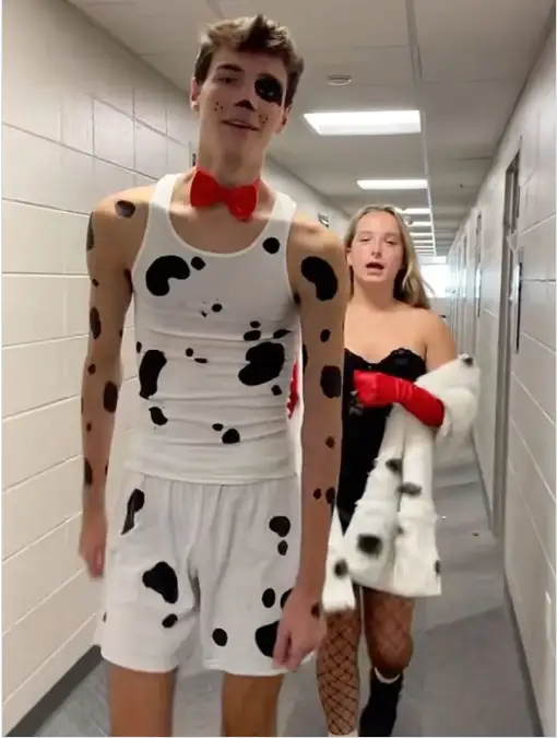 Dalmatian Couple Halloween Costume