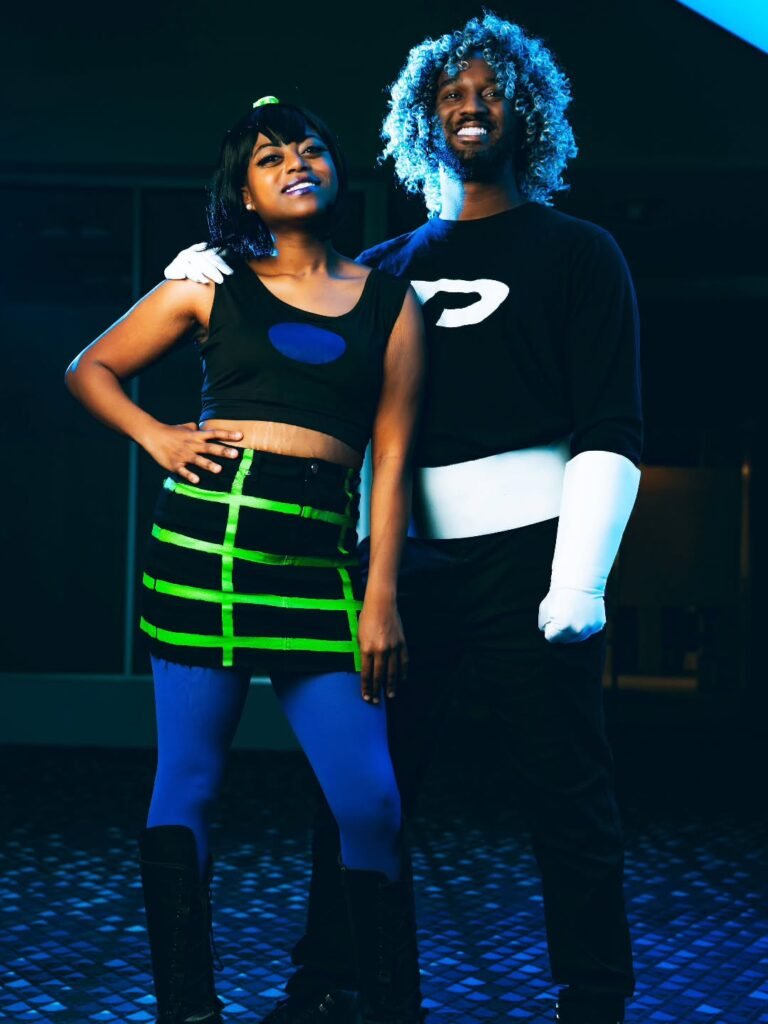 Danny Phantom and Sam Manson