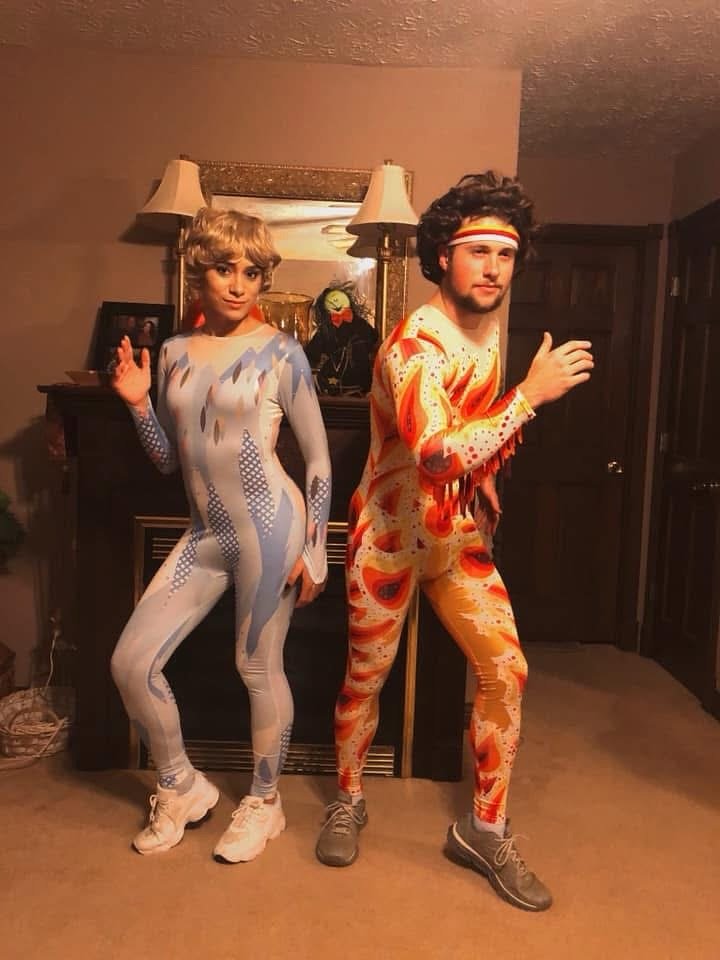 Fire and Ice Costume