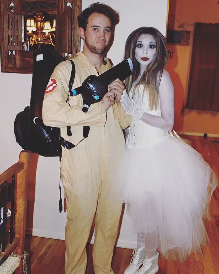 Ghost and Ghostbuster Costume