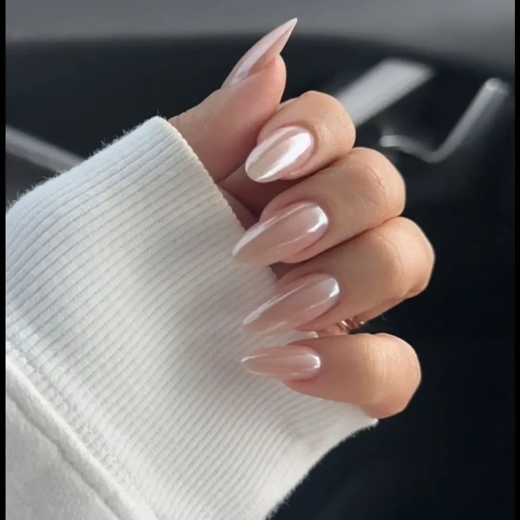 Glazed Cinnamon Almond Nails