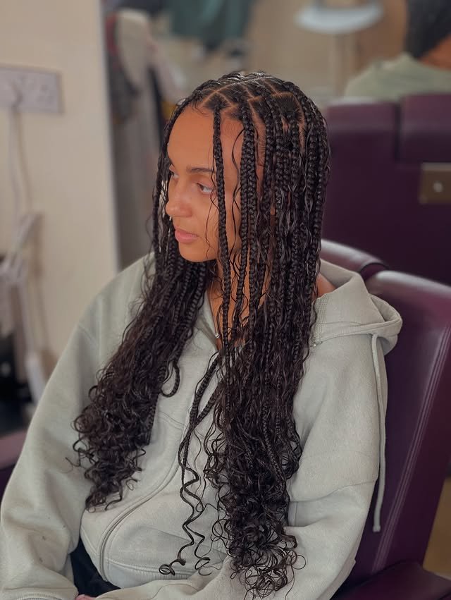 Goddess Box Braids