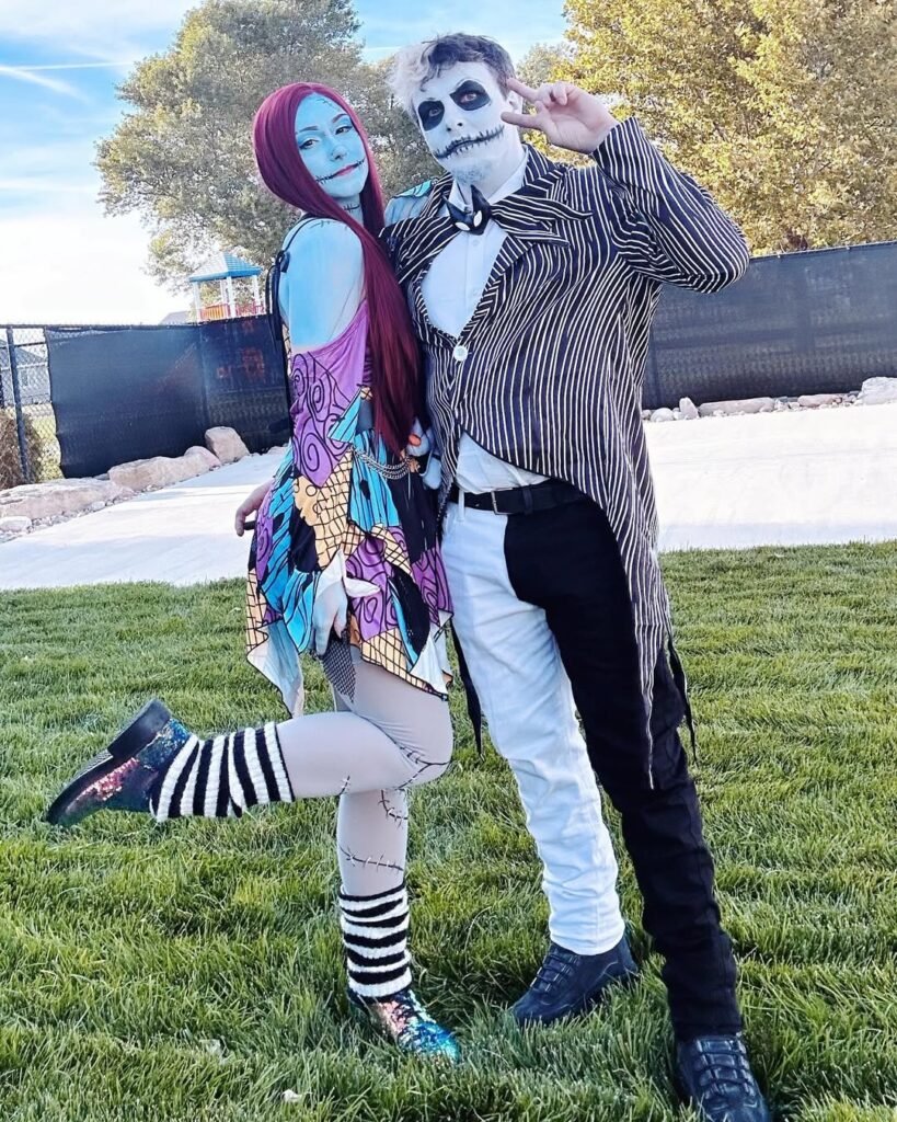 Jack Skellington and Sally