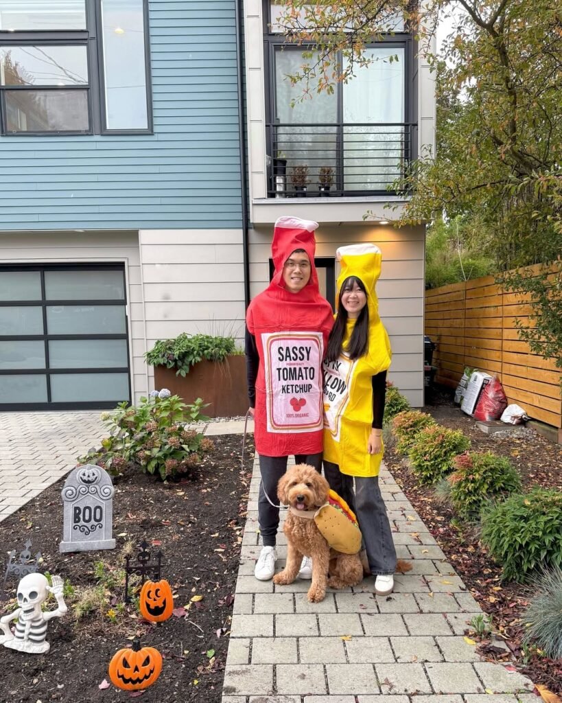 Ketchup and Mustard Halloween Costume
