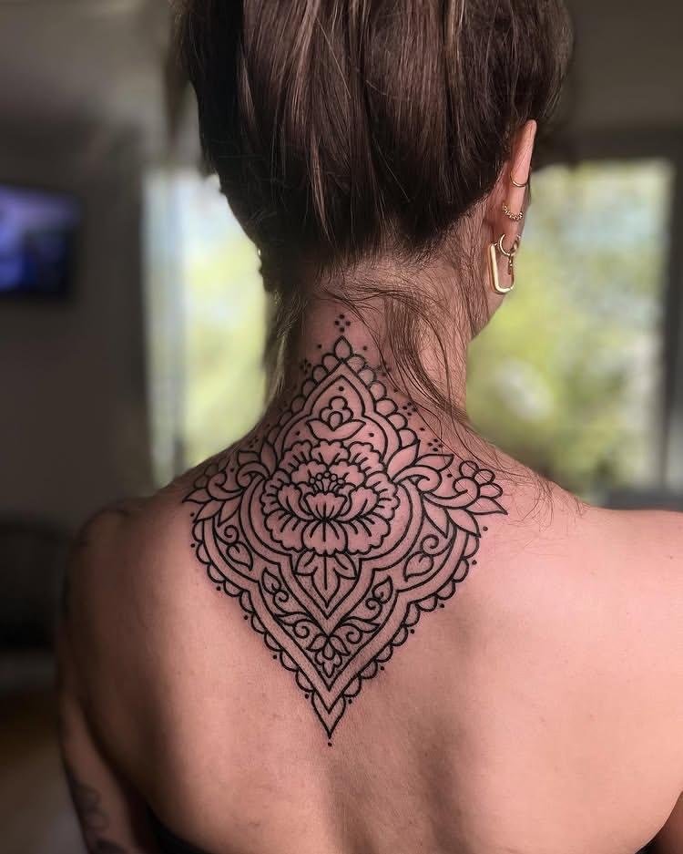 Lace Diamond Nape