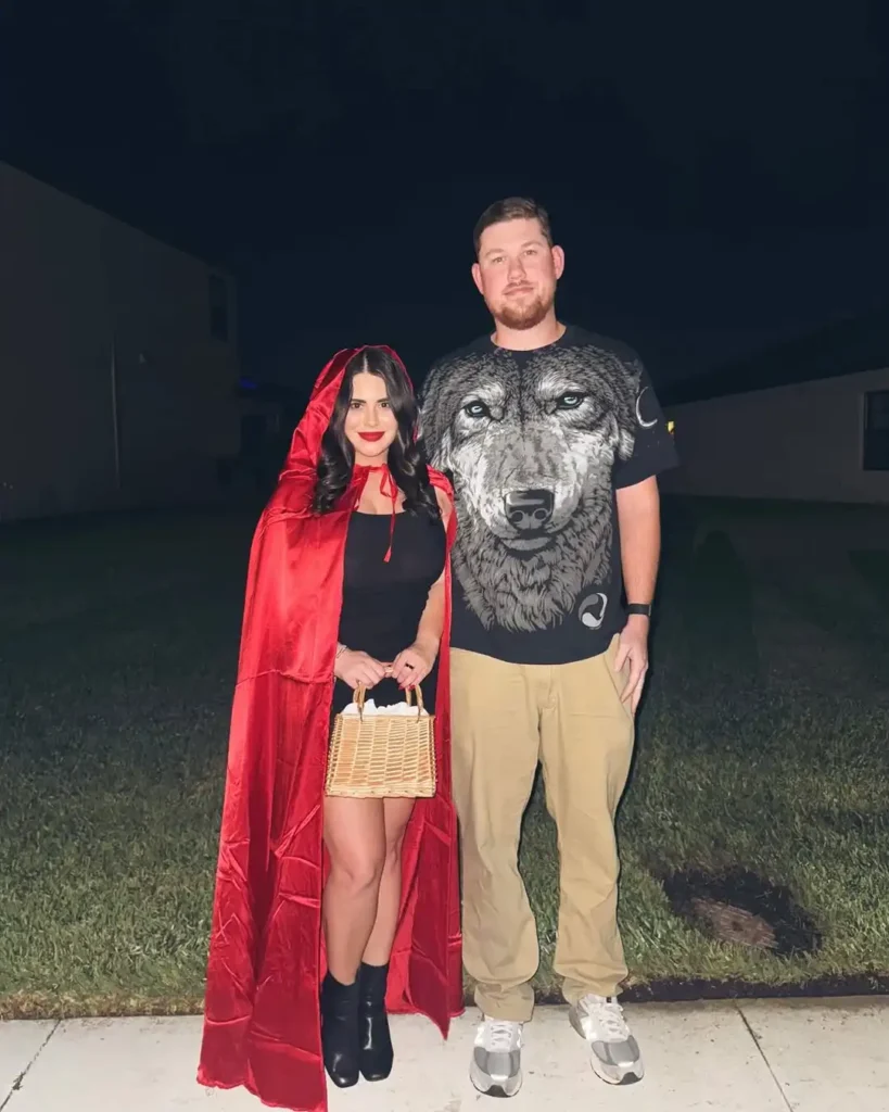 Little Red Riding Hood and Big Bad Wolf Halloween Costume