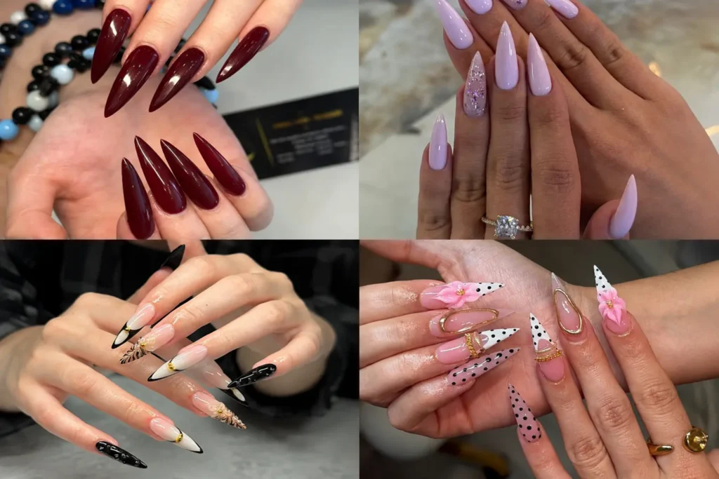 Long Fall Nail Designs