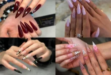 Long Fall Nail Designs