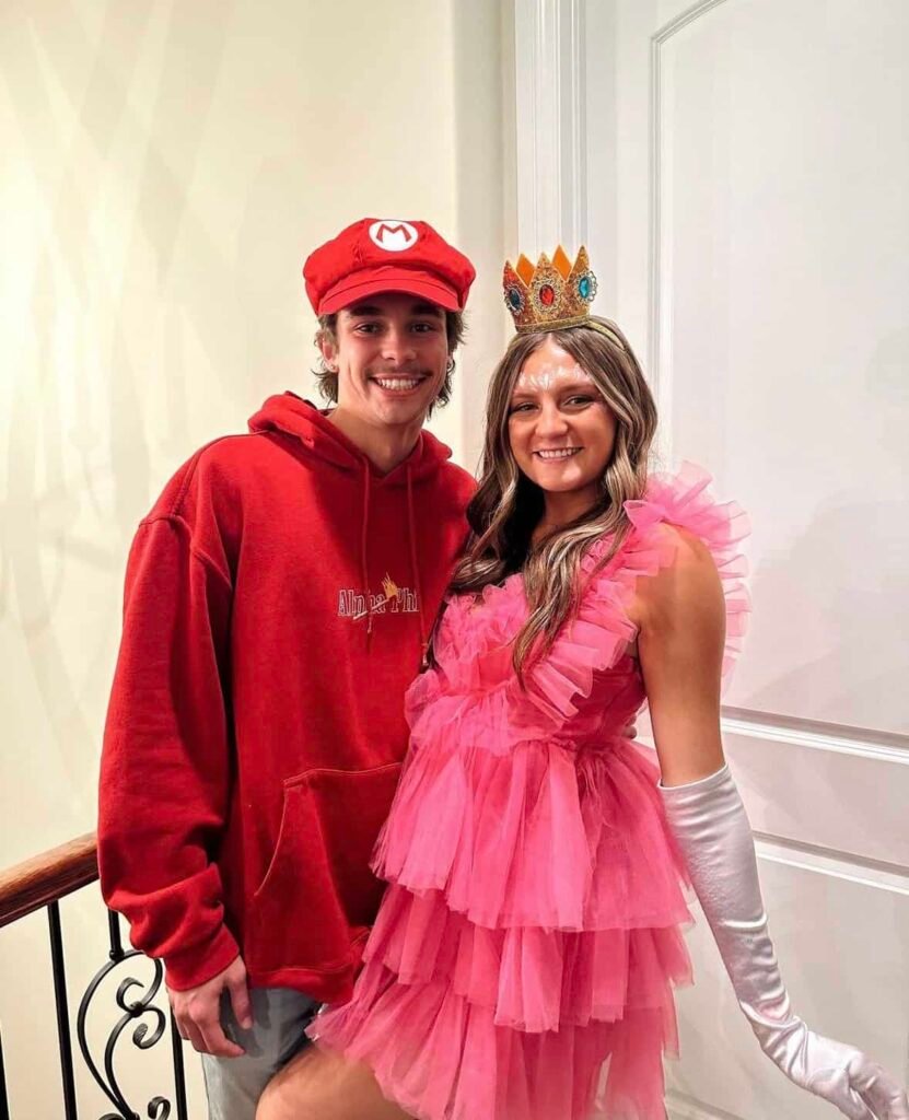 Mario and Princess Peach