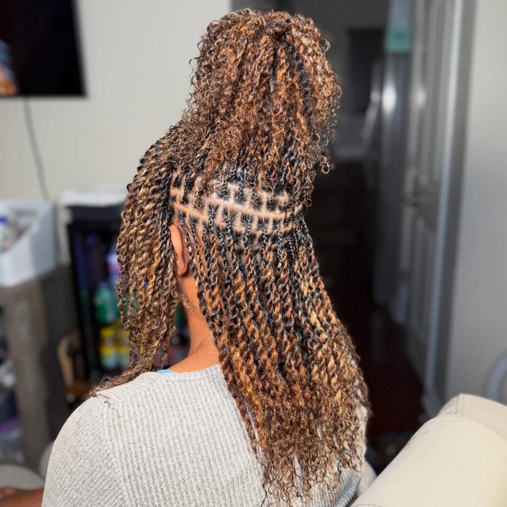 Mini Twist Updo