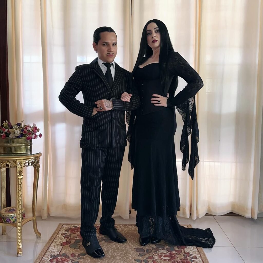 Morticia and Gomez Addams