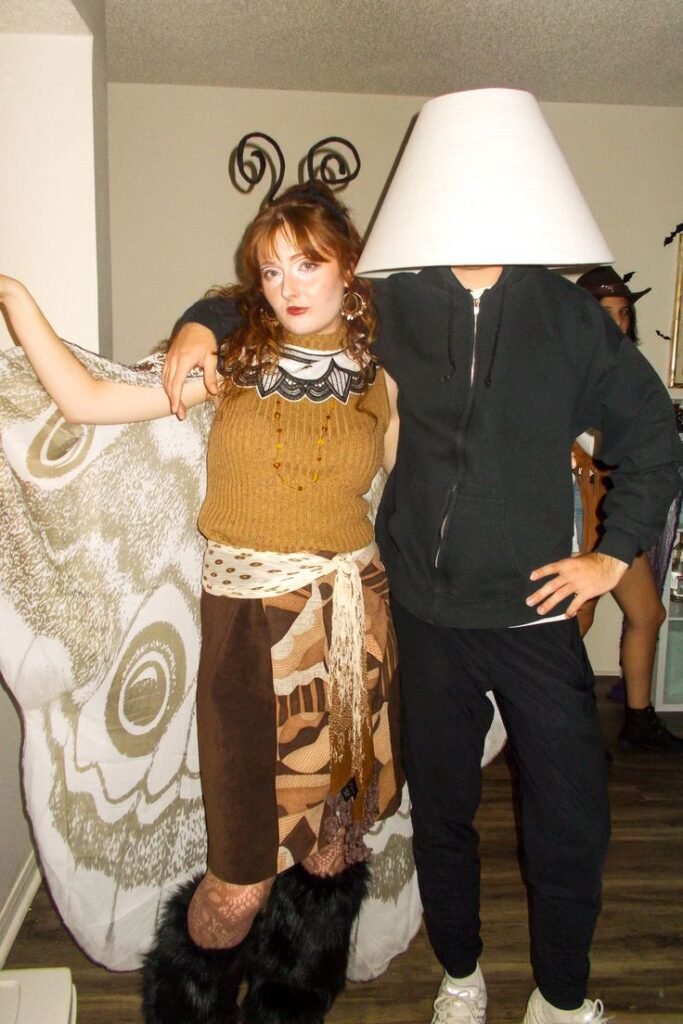 Moth and Lamp Costume