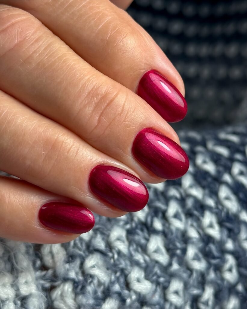 Mulberry Glazed Nails