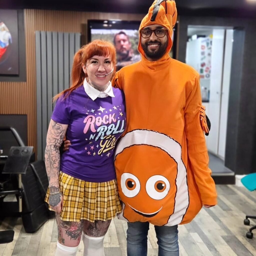 Nemo and Rock ’n’ Roll Girl Costume