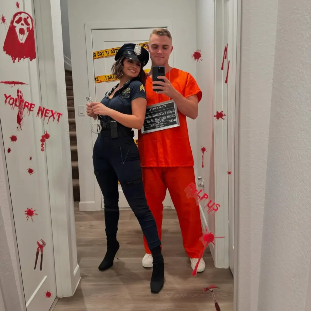 Police Officer and Prisoner