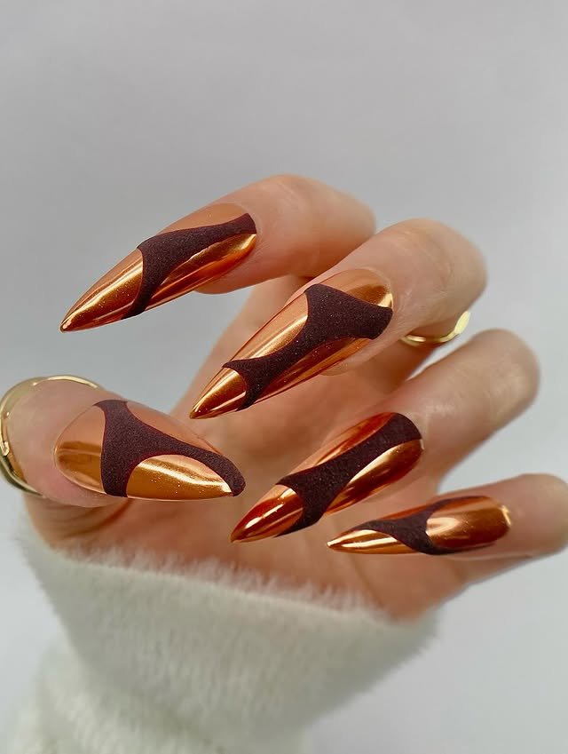 Rich Copper Chrome With Velvet-Matte Accents
