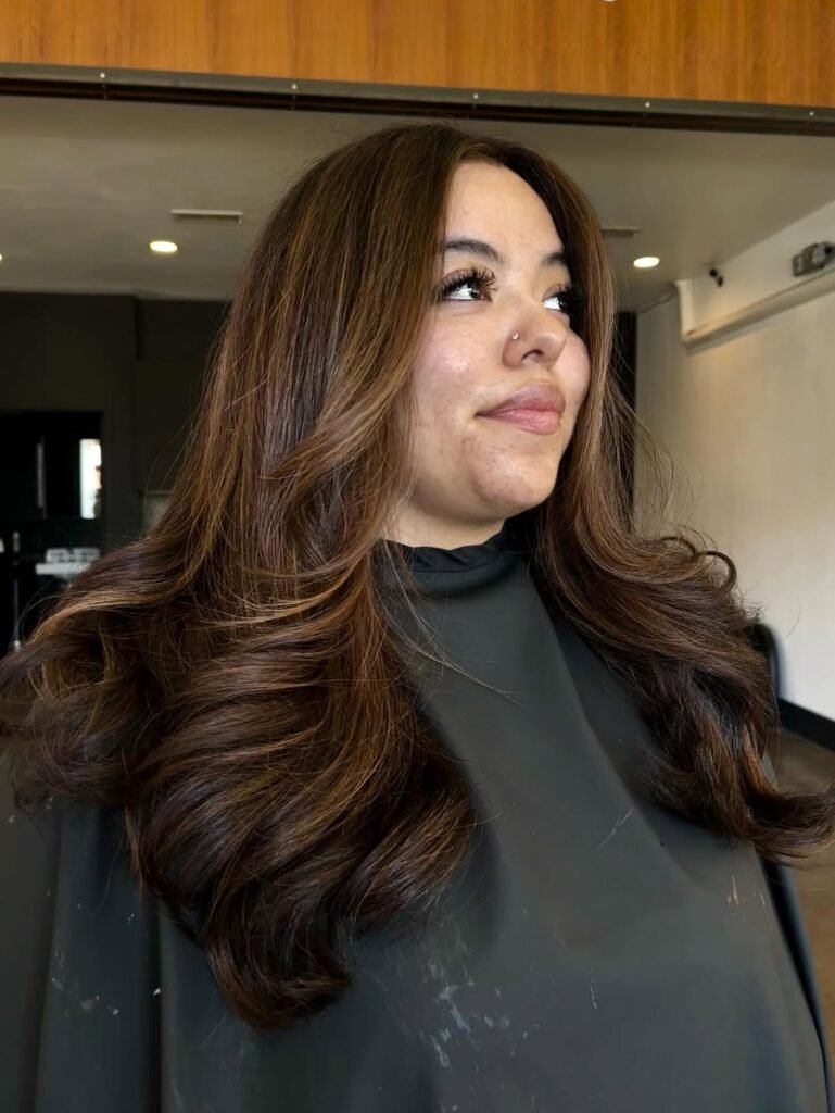 Soft Caramel Flicky Layers