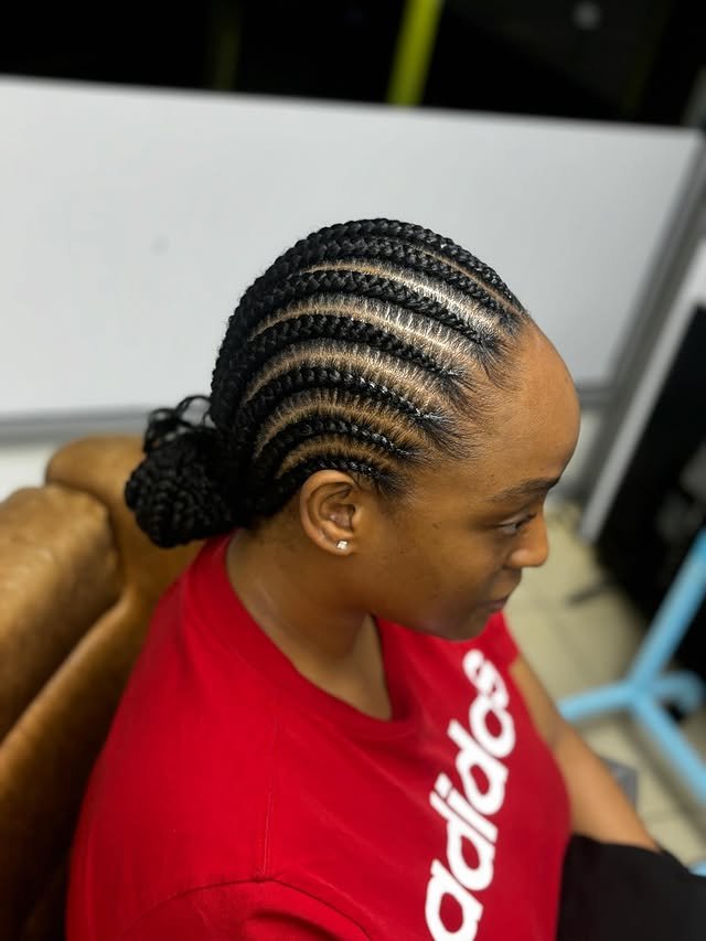 Stitch Cornrow Design