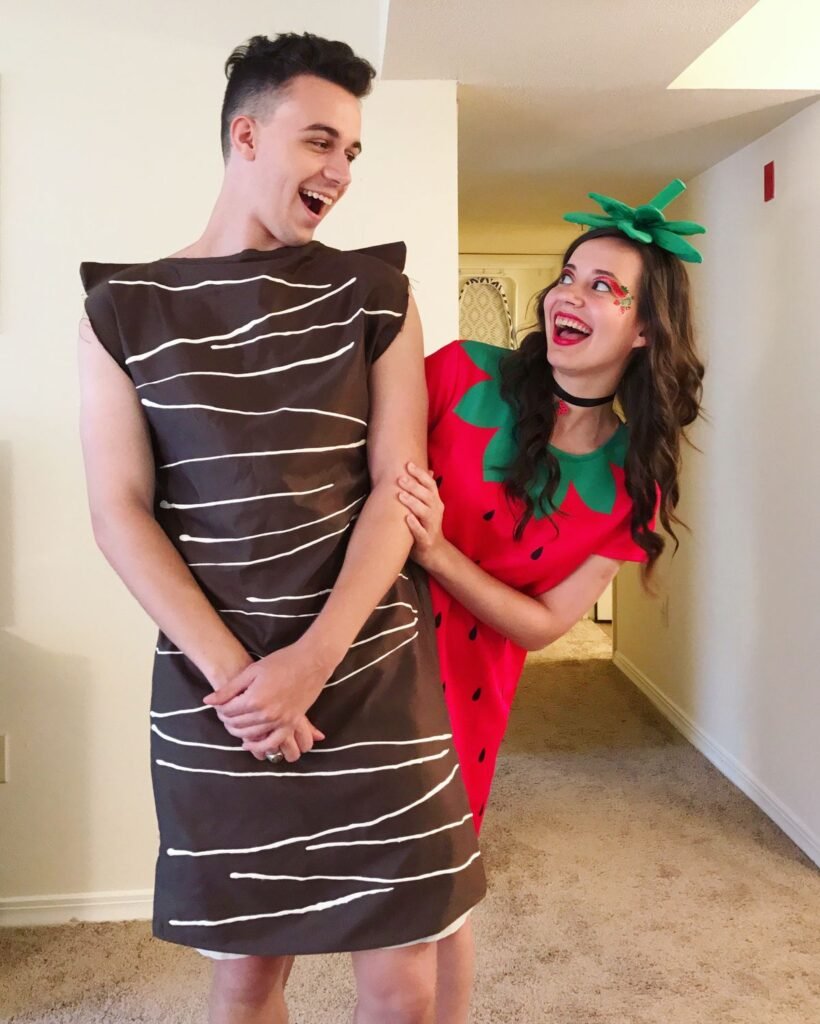 Strawberry and Chocolate Costume