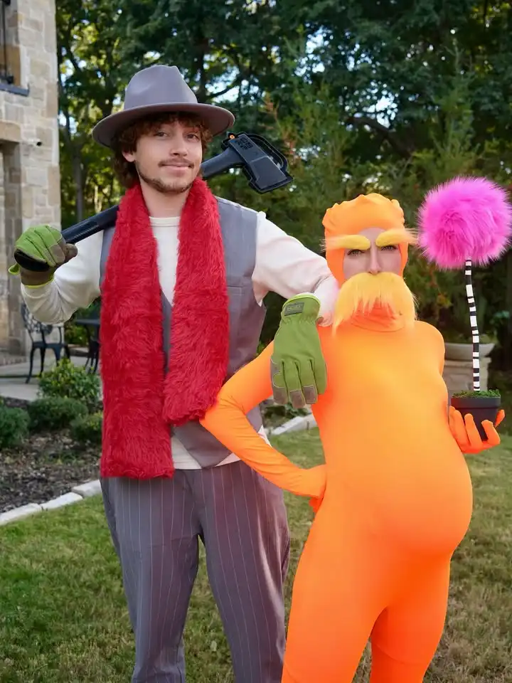 The Lorax and Once-ler Halloween Costume