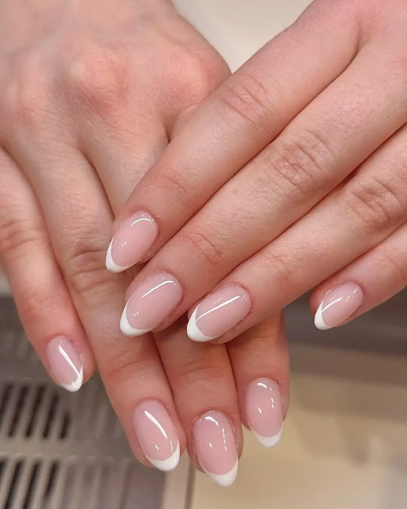 Toasted Almond French Manicure