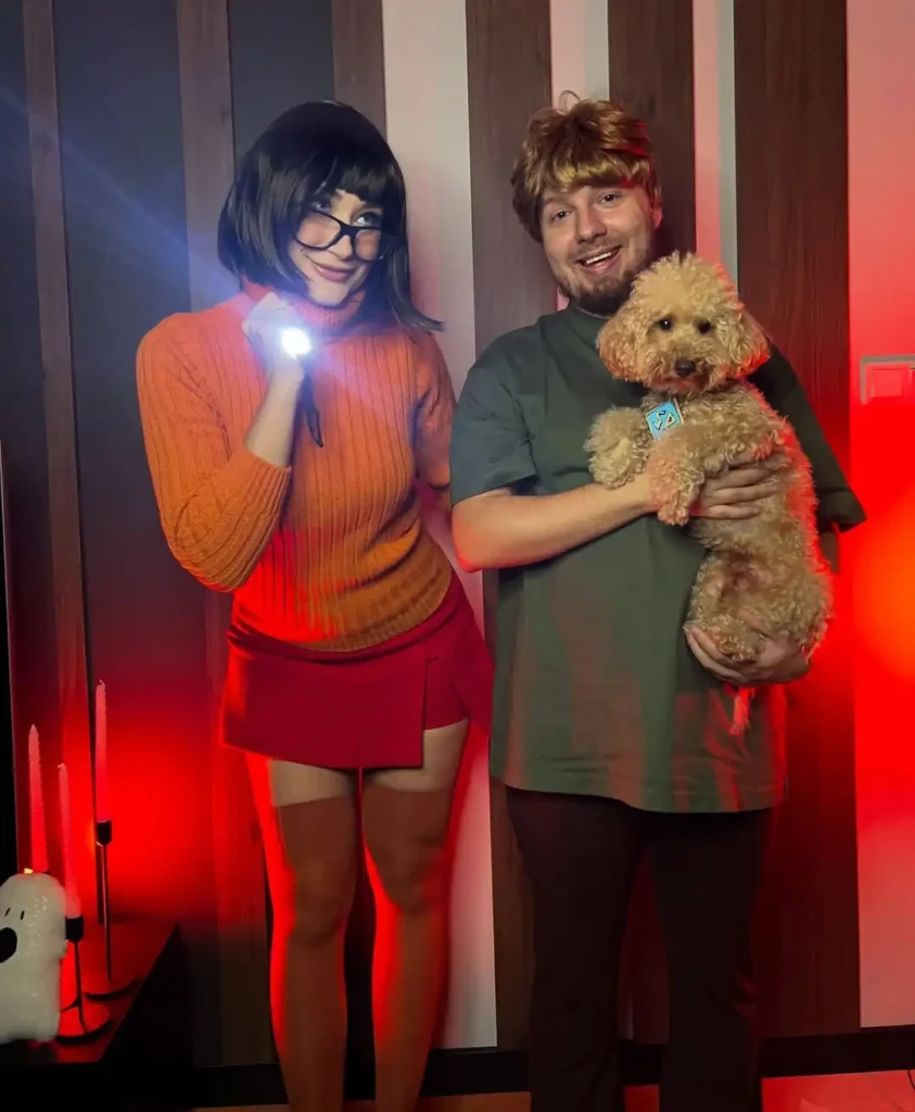 Velma and Shaggy Halloween Costume