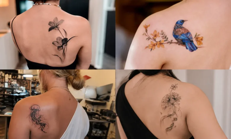 back shoulder tattoo ideas