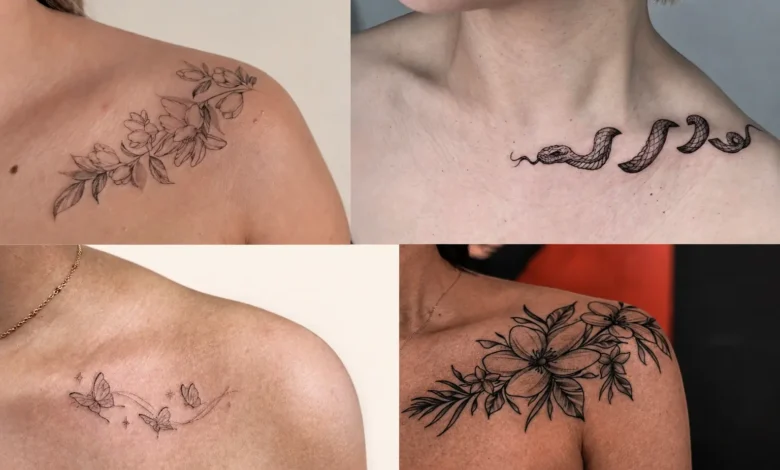 collarbone tattoo ideas
