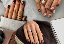 cozy fall nails short