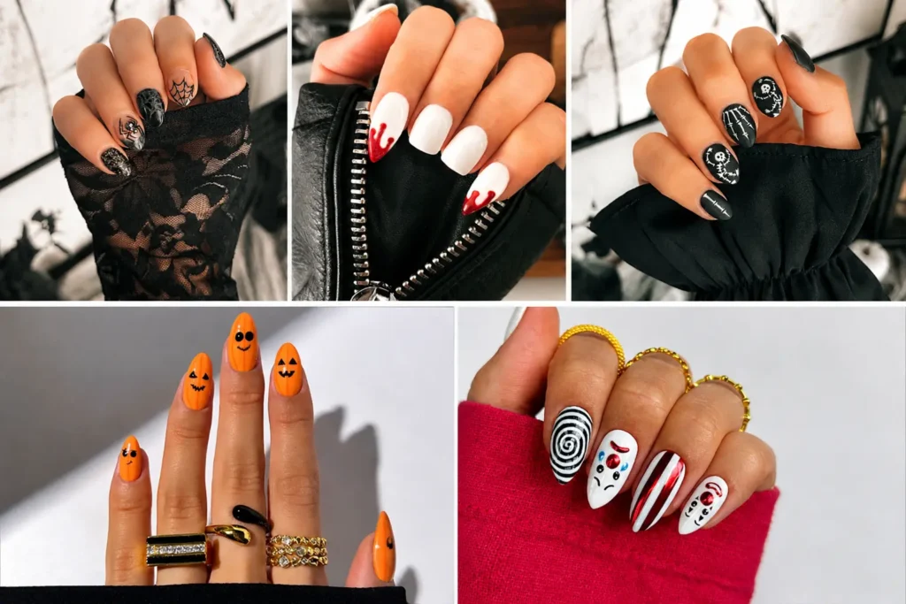 cute halloween nails ideas