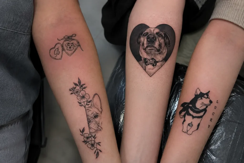 dog memorial tattoo ideas